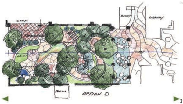图3 花园景观备选方案D(赫布·史卡尔提供)